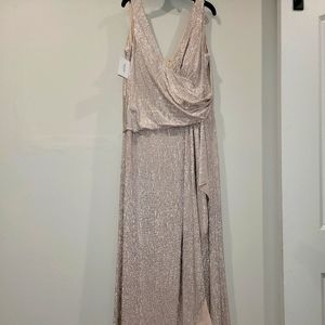 Champagne formal gown